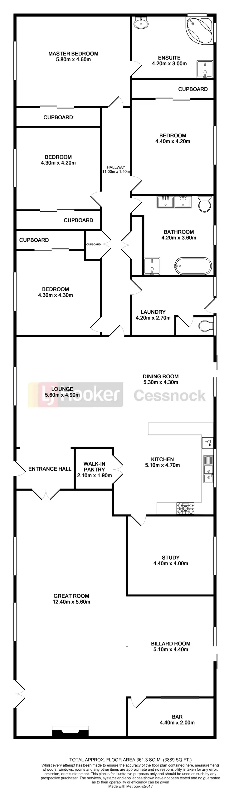 Floorplan of Homely house listing, 500 Maitland Road, Cessnock NSW 2325