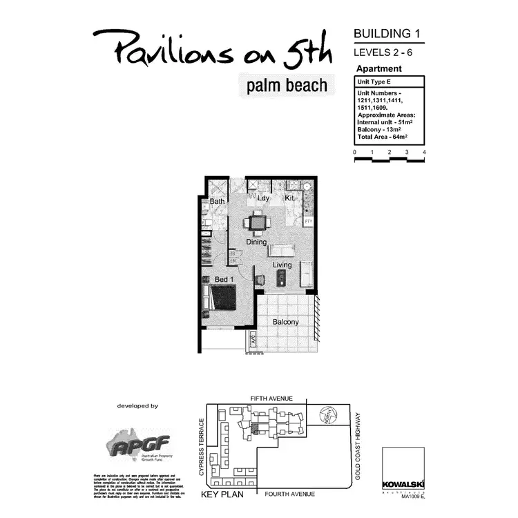 Floorplan of Homely apartment listing, 1609/10 Fifth Avenue, Palm Beach QLD 4221