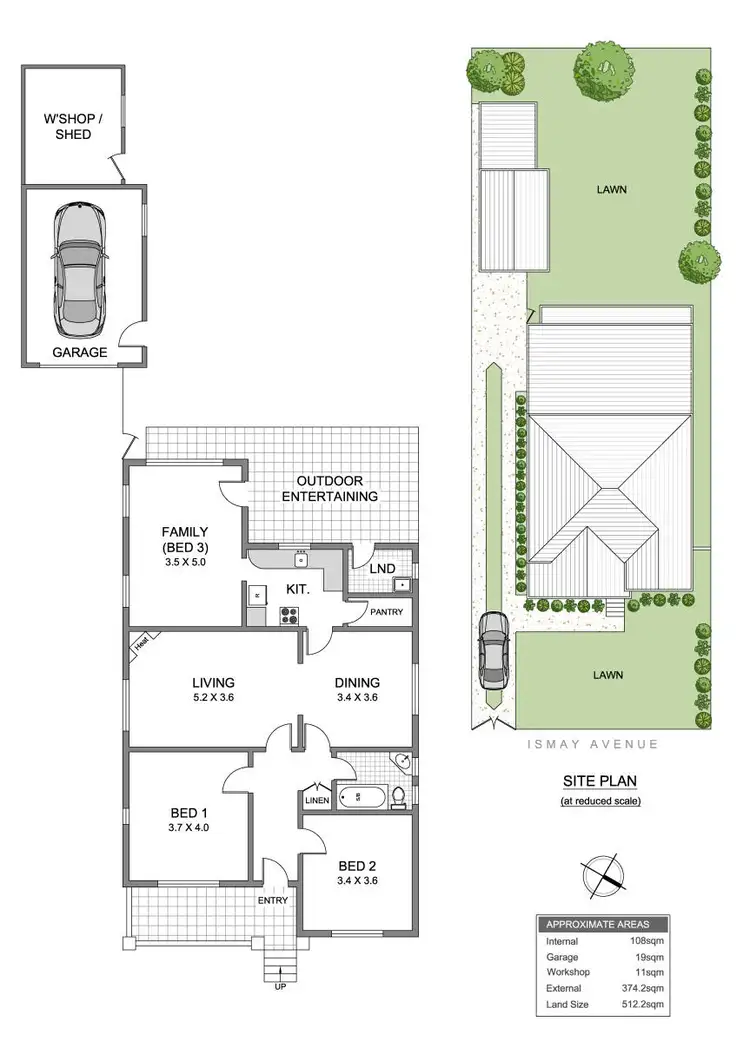 Floorplan of Homely house listing, 17 Ismay Avenue, Homebush NSW 2140