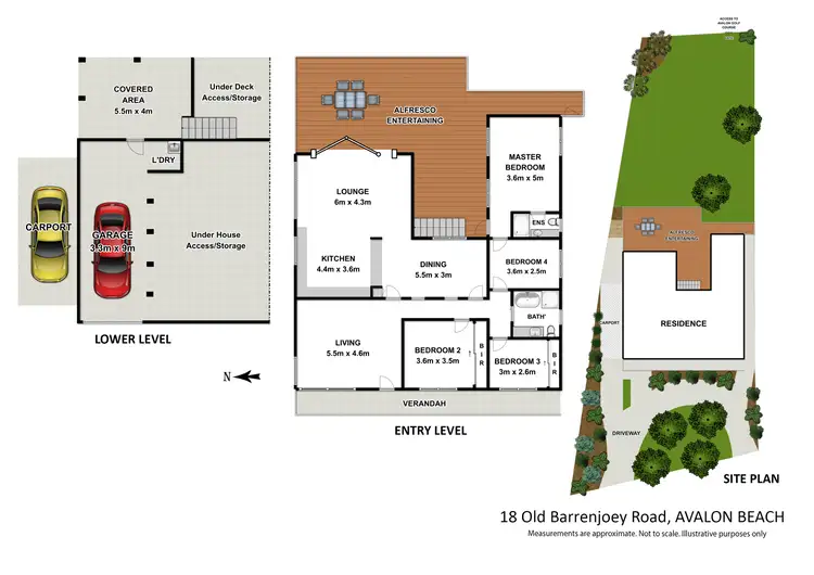Floorplan of Homely house listing, 18 Old Barrenjoey Road, Avalon Beach NSW 2107