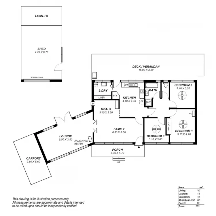 Floorplan of Homely house listing, 30 Maple Avenue, Rostrevor SA 5073