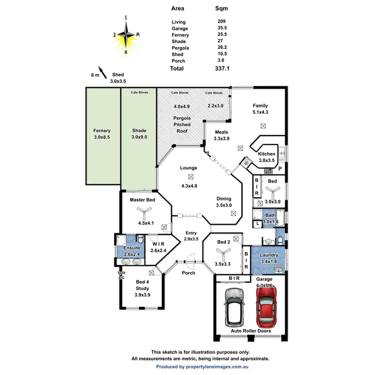 Floorplan of Homely house listing, 5 Mckinlay Drive, Hewett SA 5118