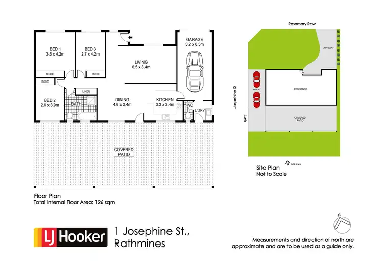 Floorplan of Homely house listing, 1 Josephine Street, Rathmines NSW 2283