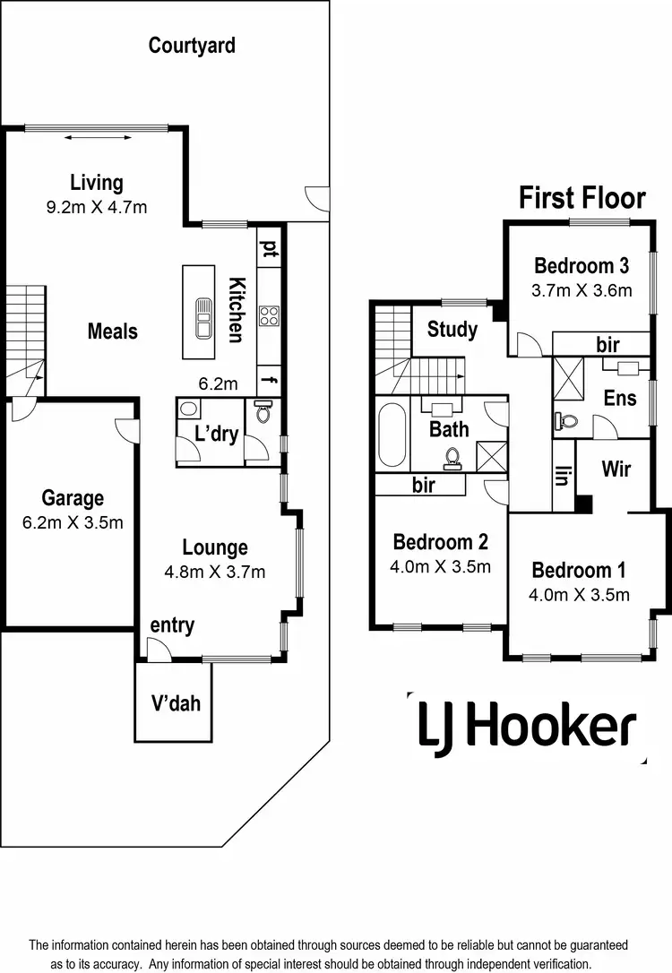 Floorplan of Homely townhouse listing, 10 Pin Oak Mews, Epping VIC 3076