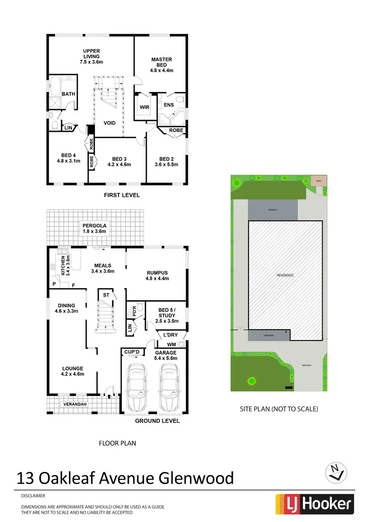 Floorplan of Homely house listing, 13 Oakleaf Avenue, Glenwood NSW 2768