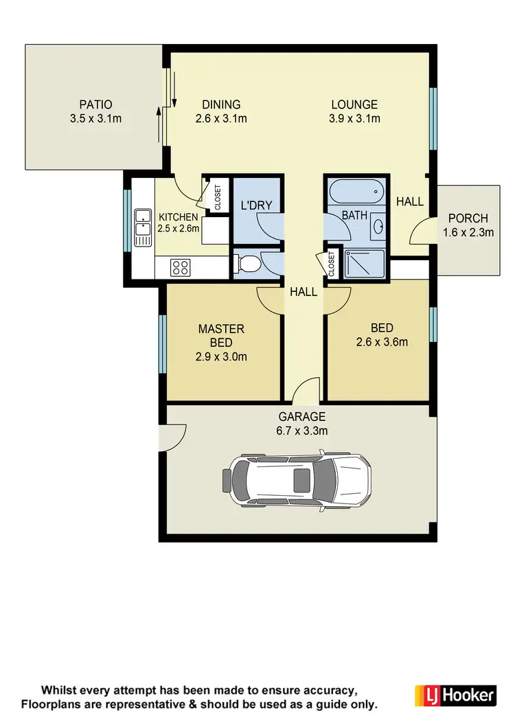 Floorplan of Homely villa listing, Unit 1/8 Coxen Street, Zillmere QLD 4034