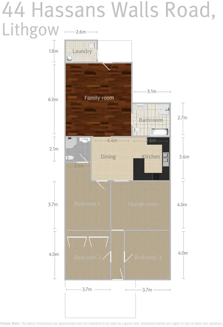 Floorplan of Homely house listing, 44 Hassans Walls Road, Lithgow NSW 2790