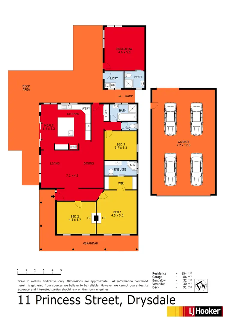 Floorplan of Homely house listing, 11 Princess Street, Drysdale VIC 3222