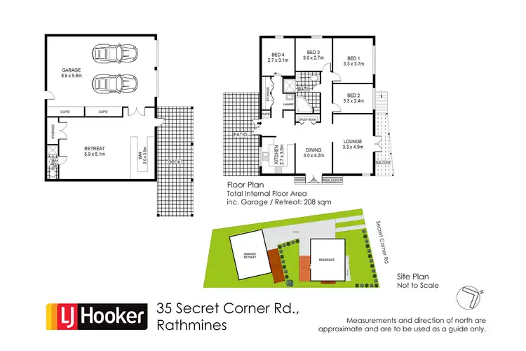 Floorplan of Homely house listing, 35 Secret Corner Road, Rathmines NSW 2283