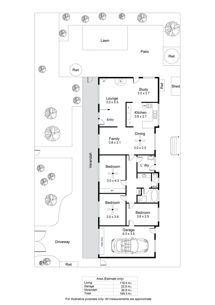 Floorplan of Homely house listing, 107a North Parade, Torrensville SA 5031