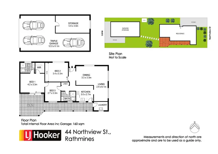 Floorplan of Homely house listing, 44 Northview Street, Rathmines NSW 2283