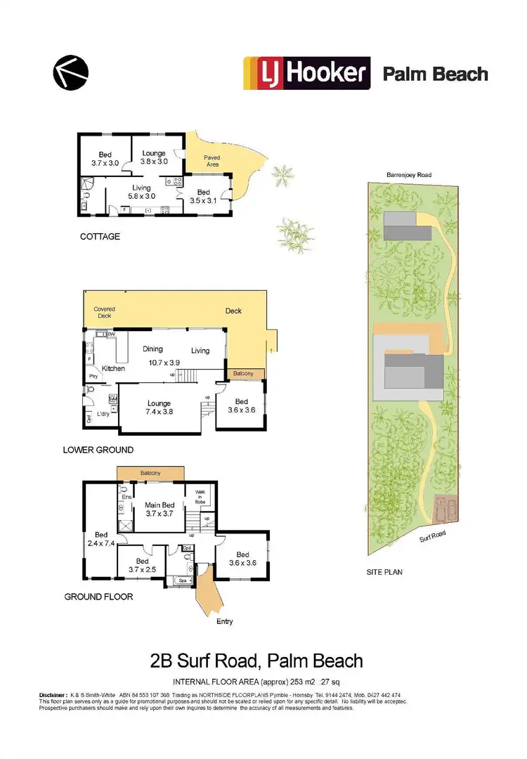 Floorplan of Homely house listing, 2B Surf Road, Palm Beach NSW 2108