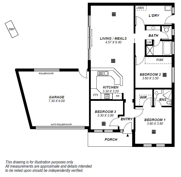 Floorplan of Homely house listing, 2/2 Liascos Avenue, Newton SA 5074