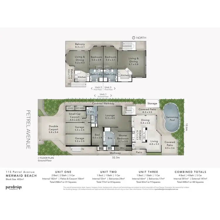 Floorplan of Homely house listing, 115 Petrel Avenue, Mermaid Beach QLD 4218