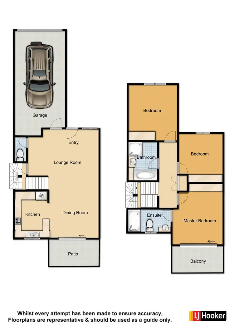 Floorplan of Homely townhouse listing, 21/589 Beams Road, Carseldine QLD 4034
