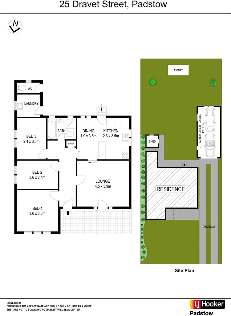 Floorplan of Homely house listing, 25 Dravet Street, Padstow NSW 2211