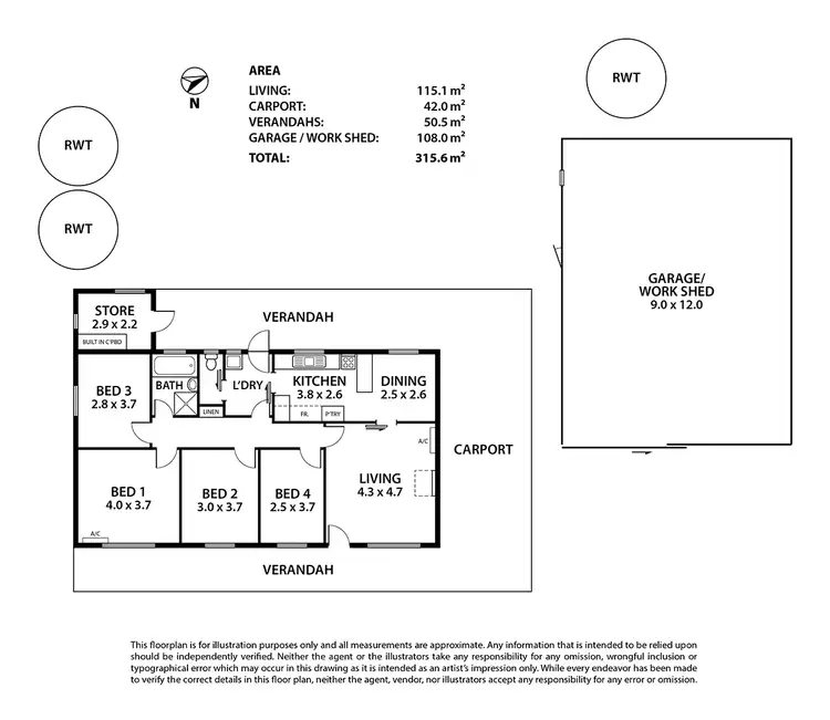 Floorplan of Homely house listing, 1178 Milang Road, Milang SA 5256