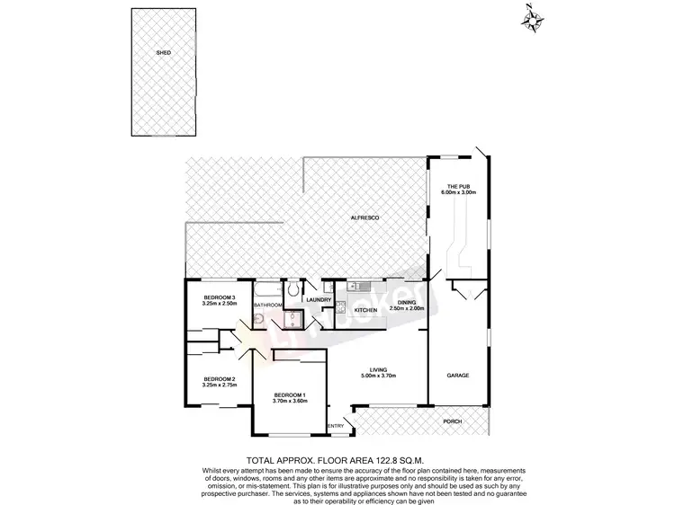Floorplan of Homely house listing, 22 Litsea Street, Algester QLD 4115