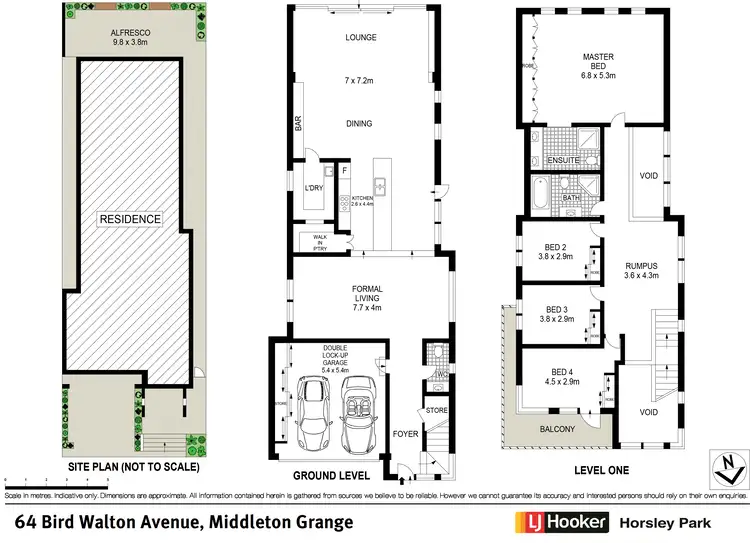 Floorplan of Homely house listing, 64 Bird Walton Avenue, Middleton Grange NSW 2171
