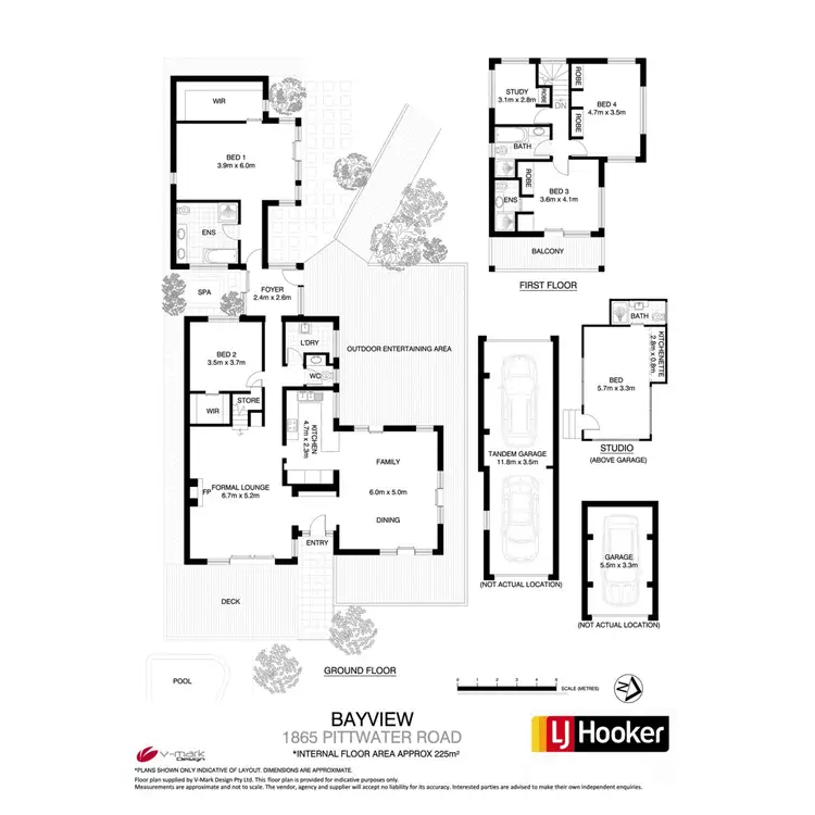 Floorplan of Homely house listing, 1865 Pittwater Road, Bayview NSW 2104