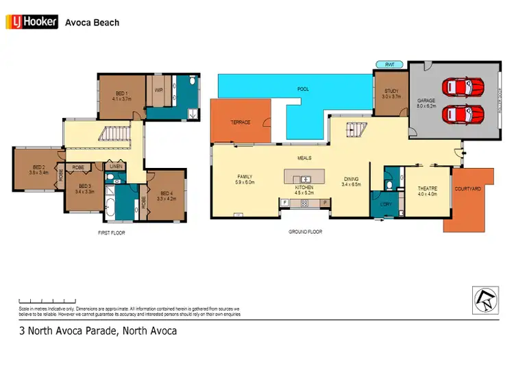 Floorplan of Homely house listing, 3 North Avoca Pde, North Avoca NSW 2260