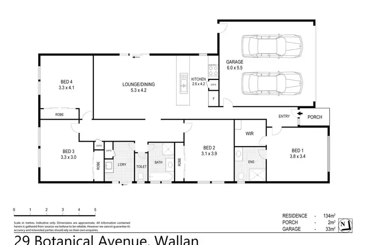 Floorplan of Homely house listing, 29 Botanical Avenue, Wallan VIC 3756