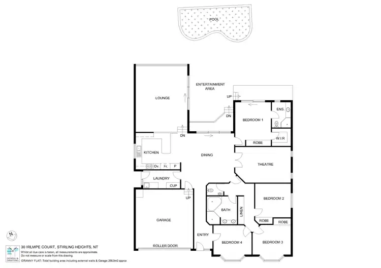 Floorplan of Homely house listing, 30 Irlpme Court, Larapinta NT 875