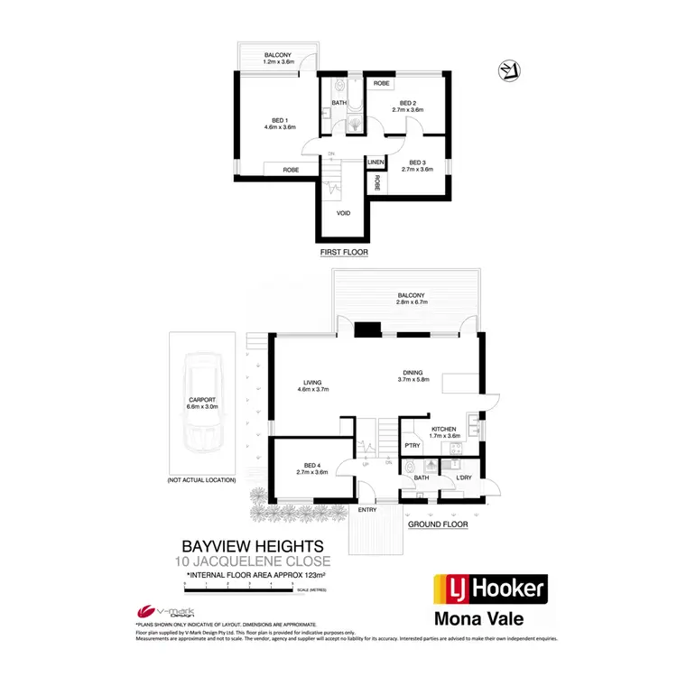 Floorplan of Homely house listing, 10 Jacquelene Close, Bayview NSW 2104