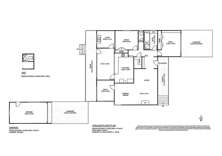 Floorplan of Homely house listing, 11 Brougham Street, East Gosford NSW 2250