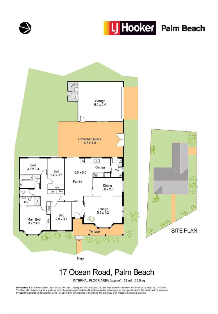 Floorplan of Homely house listing, 17 Ocean Road, Palm Beach NSW 2108
