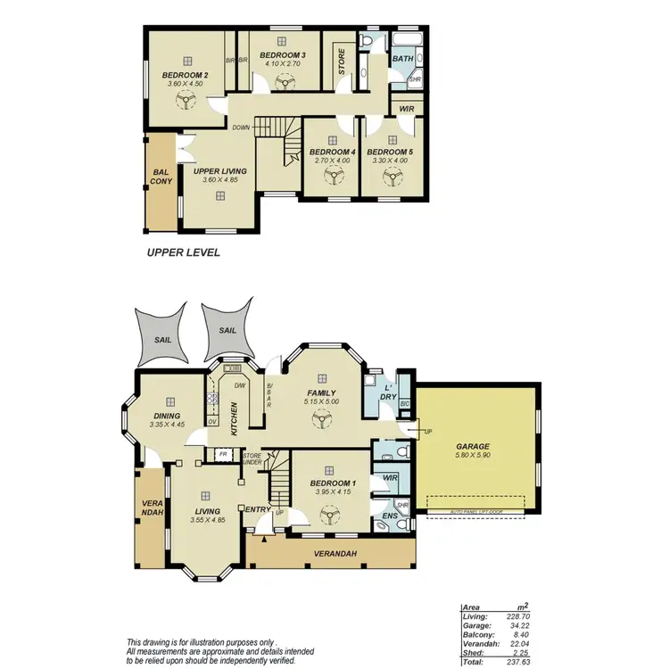 Floorplan of Homely house listing, 2 Citronelle Place, Golden Grove SA 5125