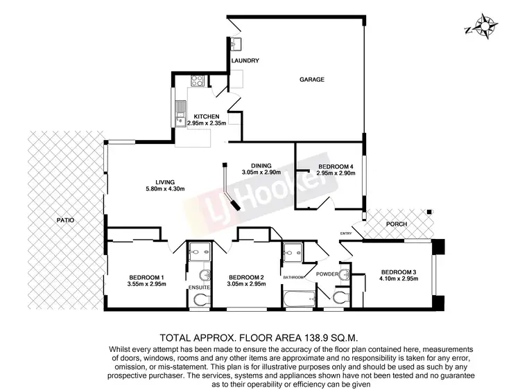 Floorplan of Homely house listing, 13 Tenterfield Place, Forest Lake QLD 4078