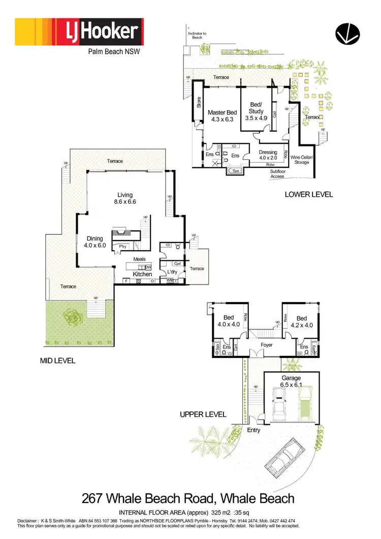 Floorplan of Homely house listing, 267 Whale Beach Road, Whale Beach NSW 2107