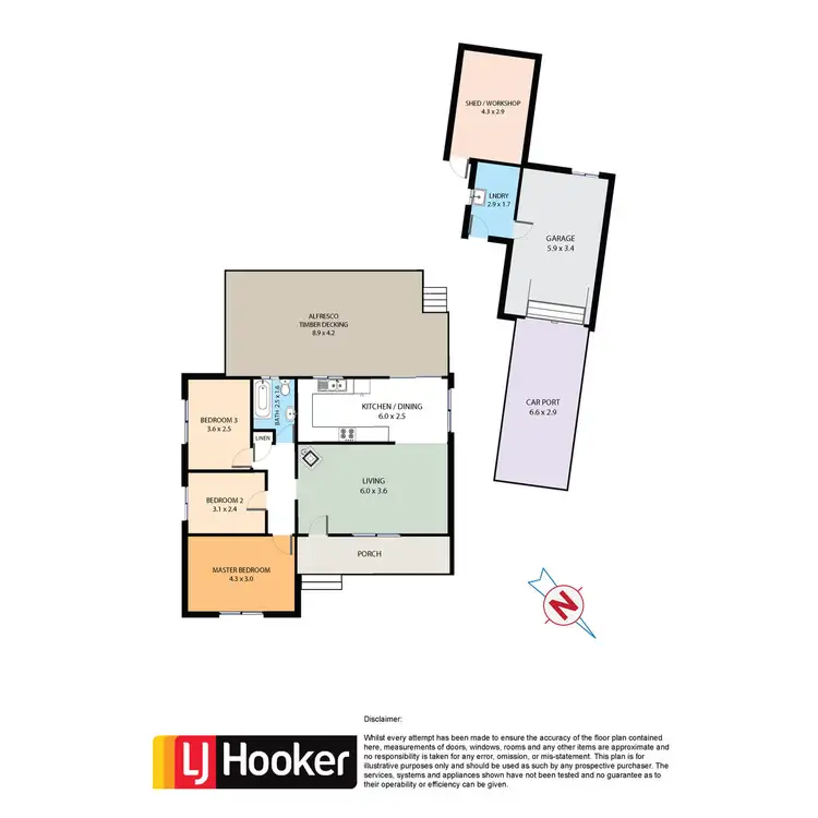 Floorplan of Homely house listing, 36 Lucena Crescent, Lethbridge Park NSW 2770
