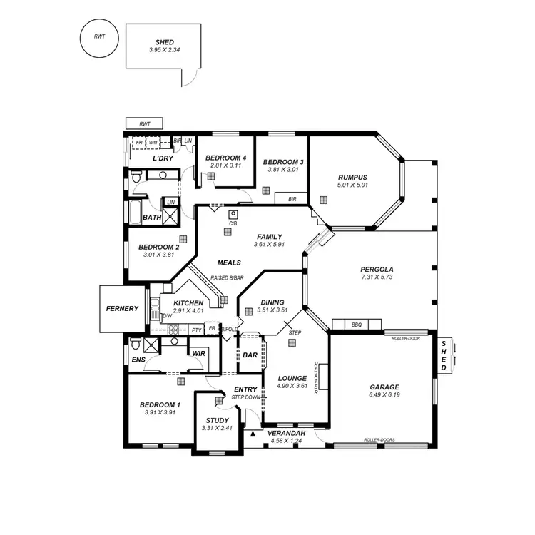 Floorplan of Homely house listing, 8 Nicholas Paech Drive, Hahndorf SA 5245