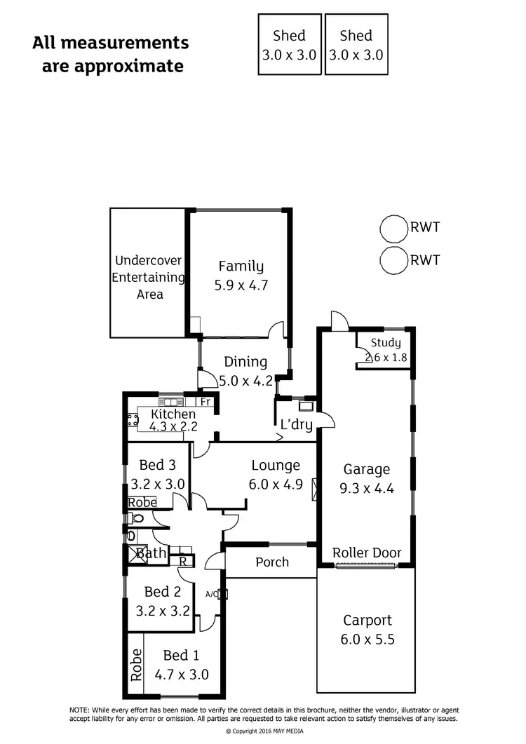 Floorplan of Homely house listing, 17 Fife Street, Woodville South SA 5011