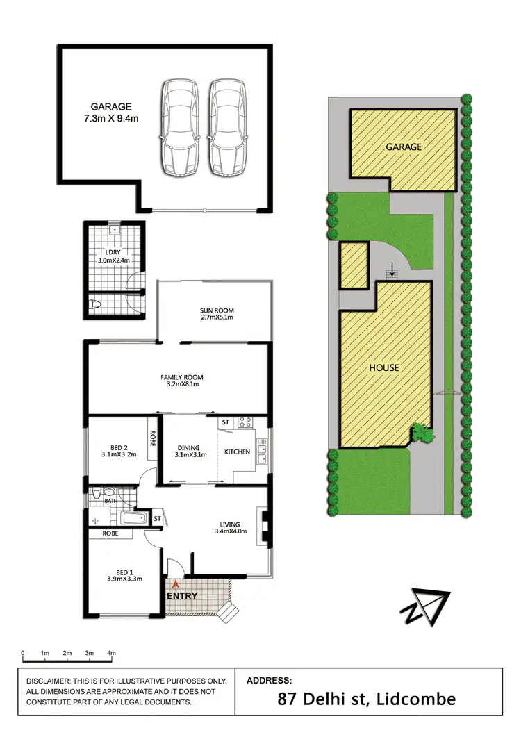 Floorplan of Homely house listing, 87 Delhi Street, Lidcombe NSW 2141