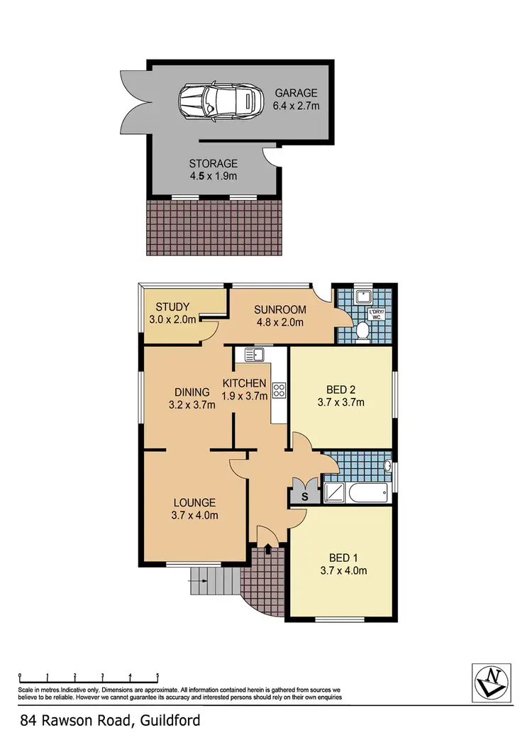 Floorplan of Homely house listing, 84 Rawson Road, Guildford NSW 2161