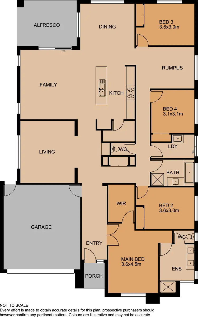 Floorplan of Homely house listing, 7 Merrowland Avenue, Cranbourne North VIC 3977