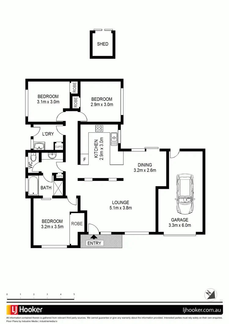 Floorplan of Homely house listing, 1A Morrell Crescent, Quakers Hill NSW 2763