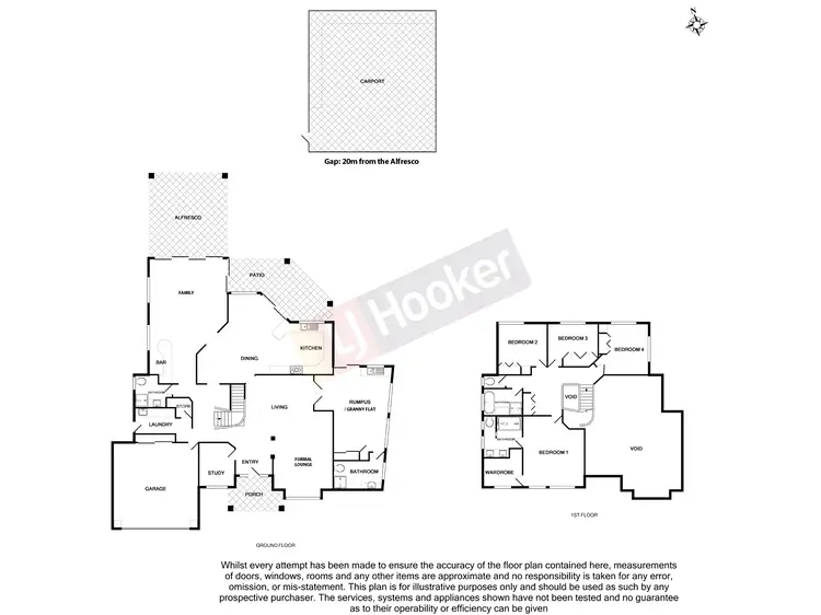 Floorplan of Homely house listing, 28 Honeysuckle Way, Calamvale QLD 4116