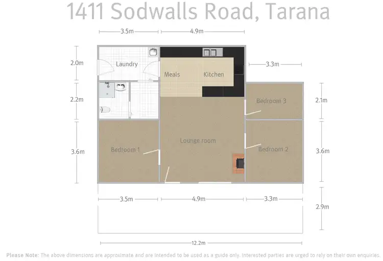 Floorplan of Homely house listing, 1411 Sodwalls Road, Tarana NSW 2787