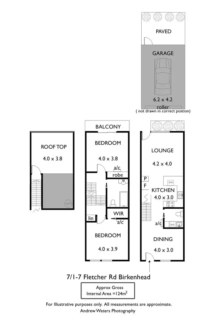 Floorplan of Homely apartment listing, 7/1-7 Fletcher Road, Birkenhead SA 5015