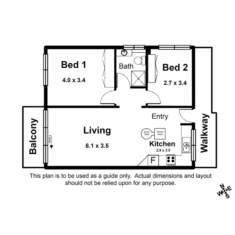 Floorplan of Homely apartment listing, 3/32 Macaulay Street, Coorparoo QLD 4151