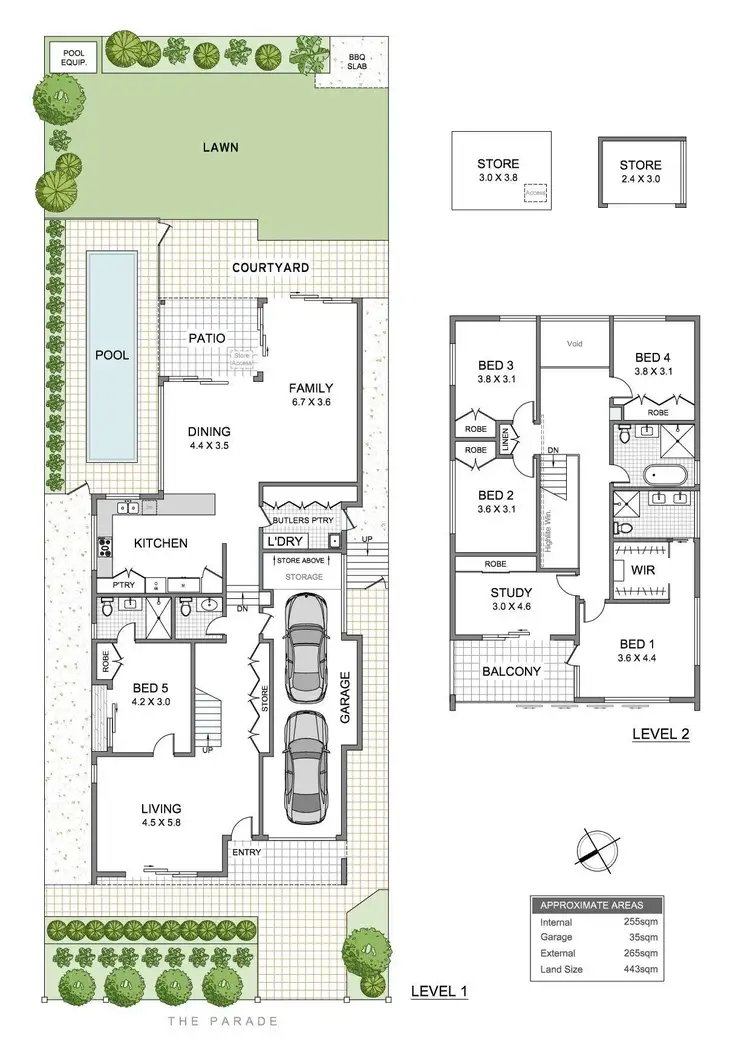 Floorplan of Homely house listing, 41 The Parade, Russell Lea NSW 2046
