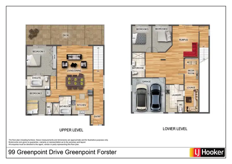 Floorplan of Homely house listing, 99 Green Point Drive, Green Point NSW 2428