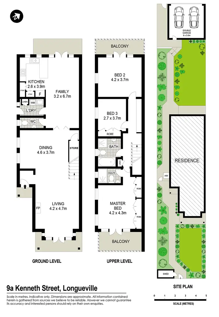 Floorplan of Homely house listing, 9A Kenneth Street, Longueville NSW 2066