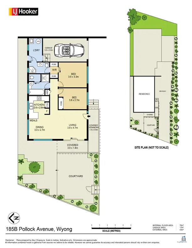 Floorplan of Homely house listing, 185b Pollock Avenue, Wyong NSW 2259