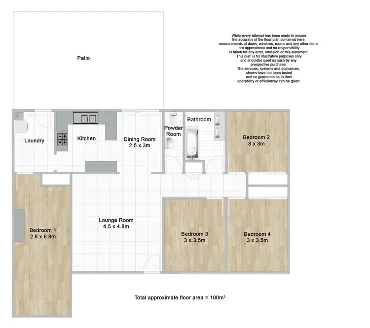 Floorplan of Homely house listing, 5 Stangate Street, Hillcrest QLD 4118
