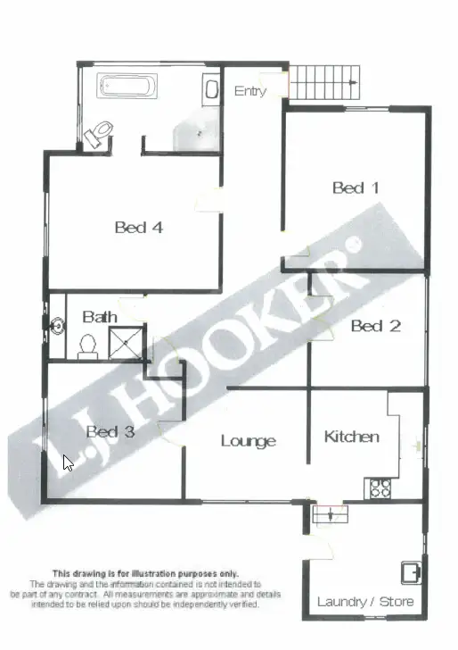 Floorplan of Homely house listing, 127 Ballina Road, East Lismore NSW 2480